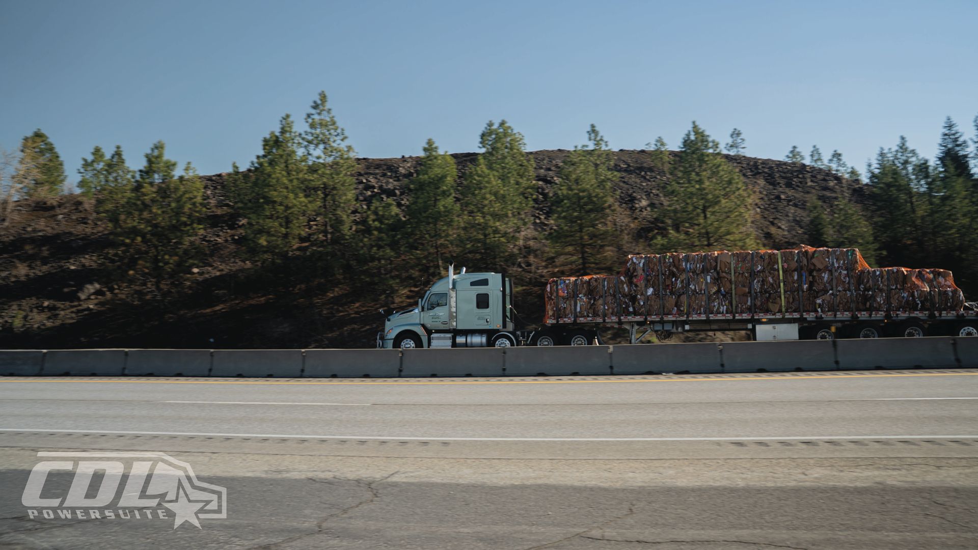 Recycling Transport Truck