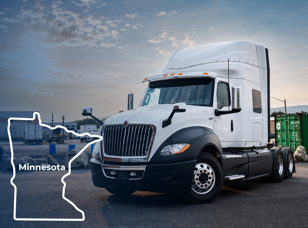 Close up of CDL Truck