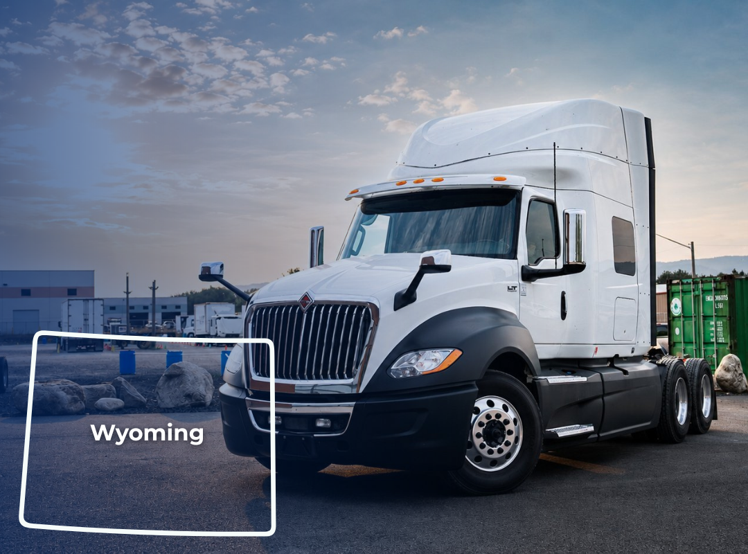Close up of CDL Truck