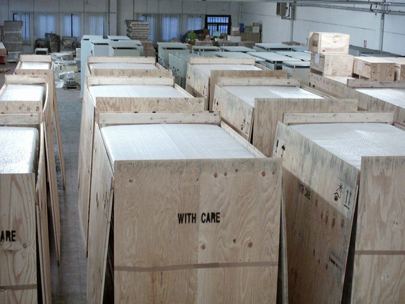 imballaggi industriali in legno