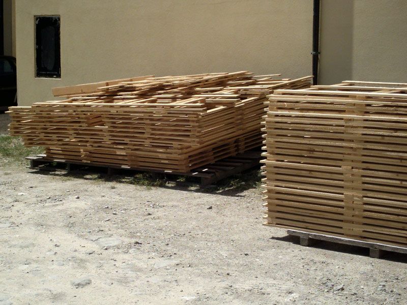 imballaggio in legno su misura