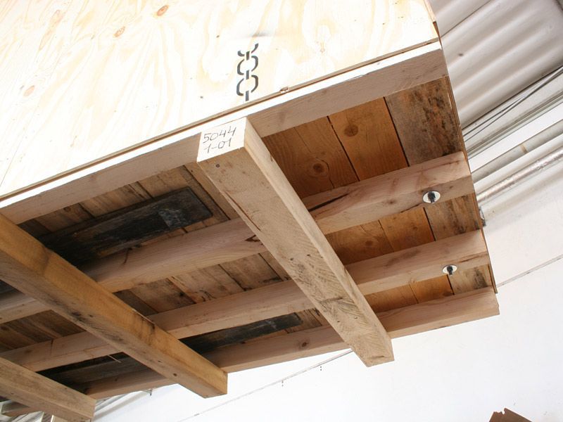imballaggio industriale in legno