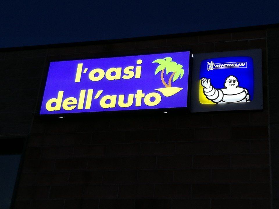 insegna officina