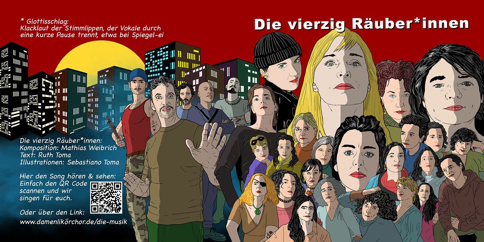 damenlikoerchor, Der Damenlikörchor aus Hamburg, Die vierzig Räuber*innen