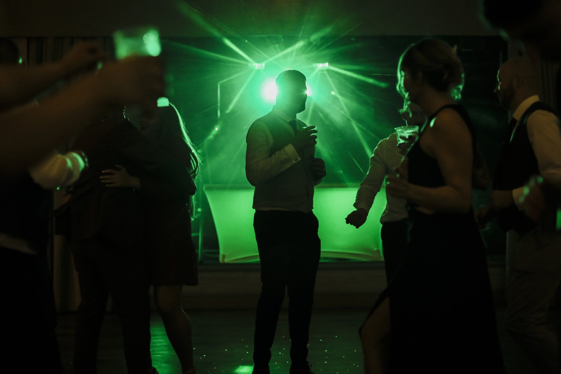 Spectrum DJ & Lighting Hire specifically program their shows for a unique and impressive experience