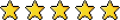 Five gold stars, representing a rating or score.