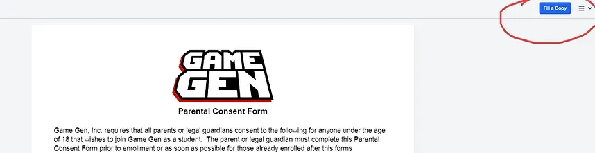 A Google Docs document with a 