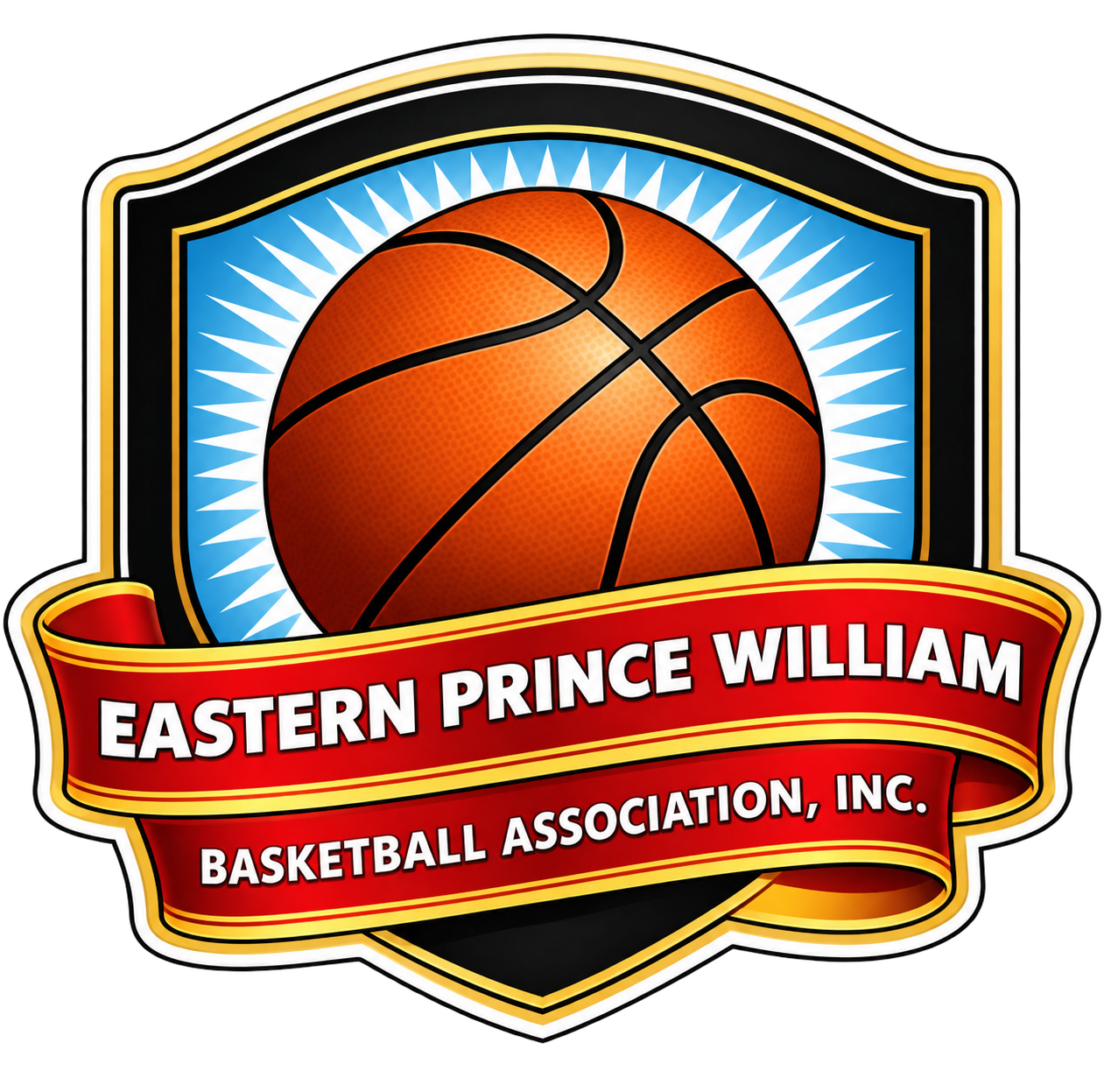 Eastern Prince William Basketball Association Logo
