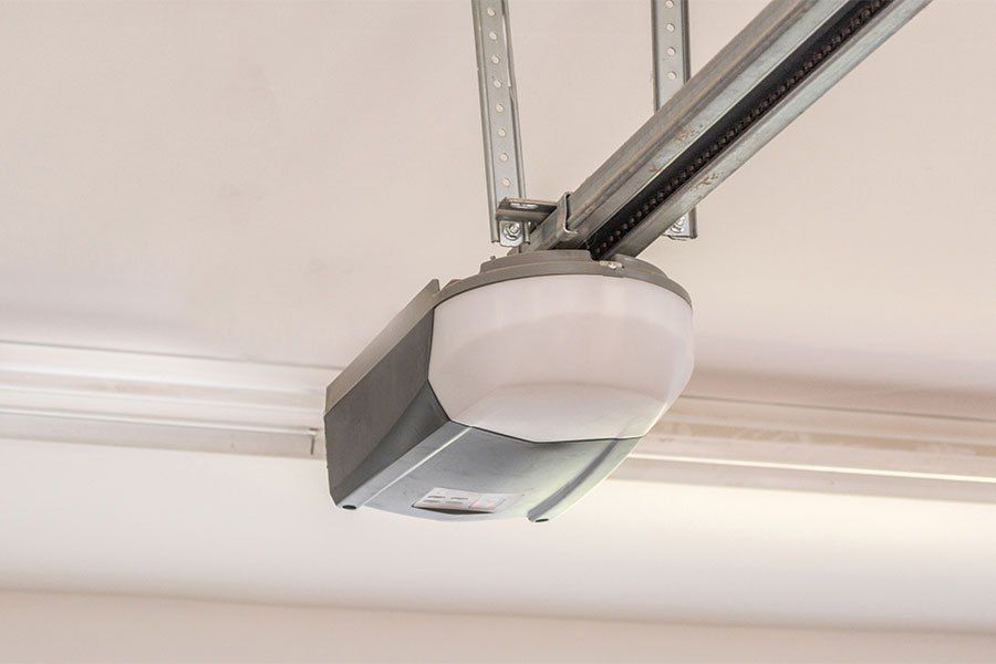 A garage door opener.