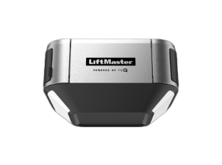 A ListMaster smart garage door opener.
