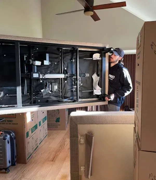 MovePro team assisting with cleanout or moving services during home renovation in Fort Wayne