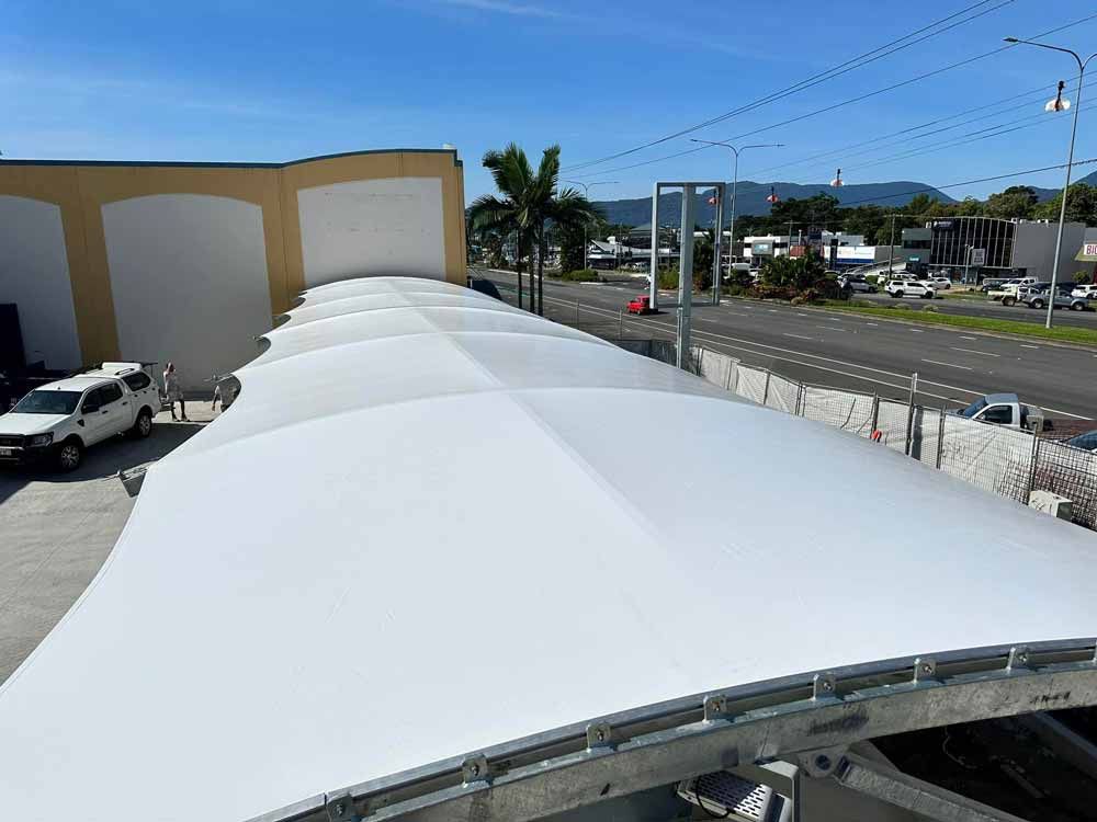 Shade and Sail Shade Sail Installation in Townsville