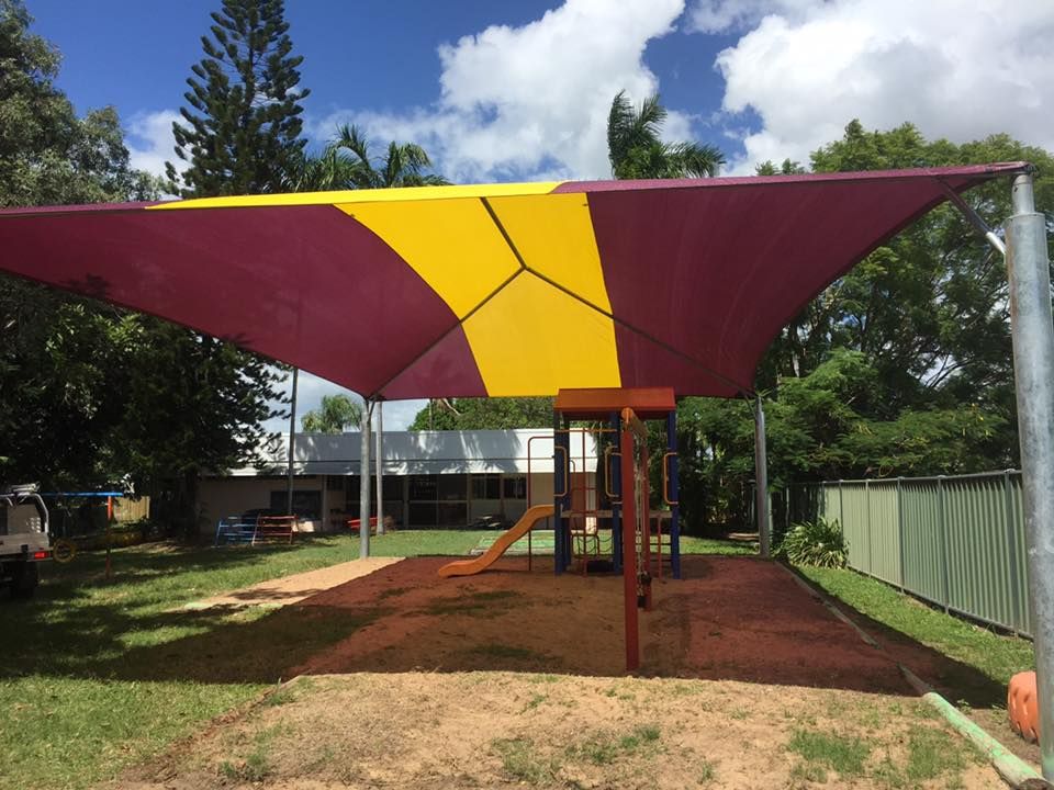 Shade and Sail Shade Sail Installation in Townsville
