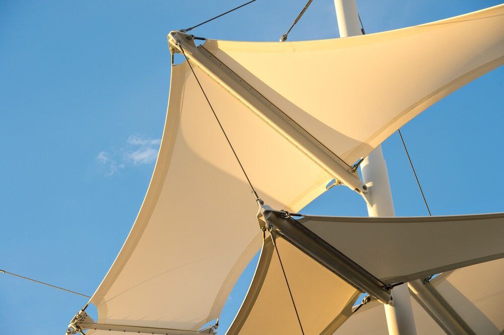 White Shade Sails — Professional Shade Sail Installation in Mooloolaba, QLD