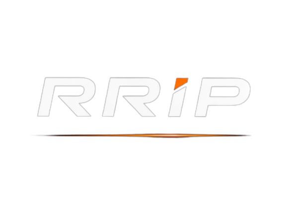 Logo with the white outlined text