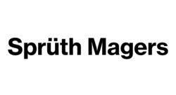 Black text reading “Sprüth Magers” on a white background