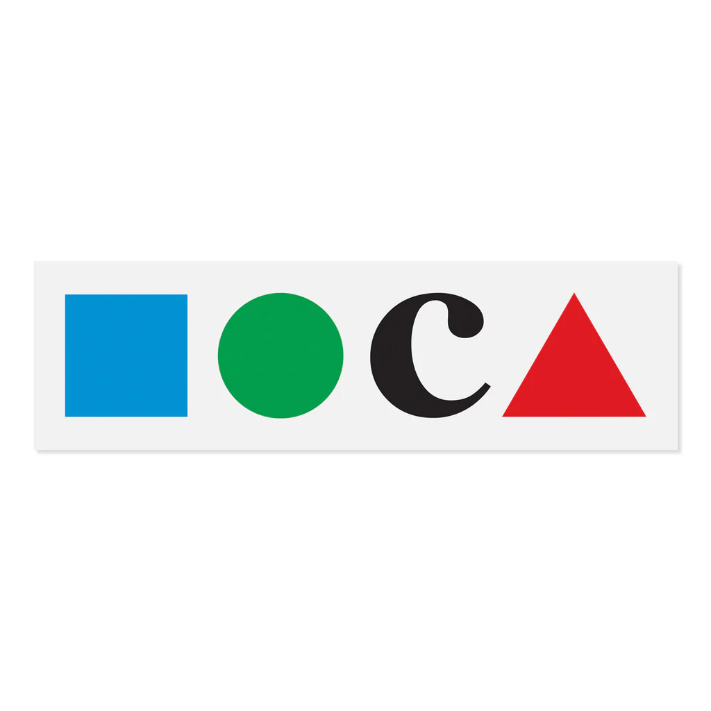 Blue square, green circle, black C, and red triangle on a white background.