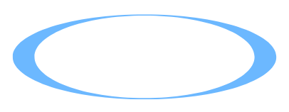 Pure Fitness A blue circle with a white border on a white background.