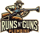 Runs N' Guns Plumbing logo