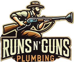 Runs N' Guns Plumbing logo