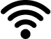 Icono de señal WiFi.