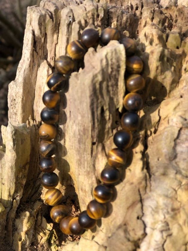 Gele Tijgeroog armband