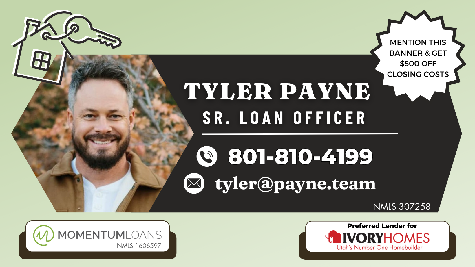 Tyler Payne, Sr. Loan Officer