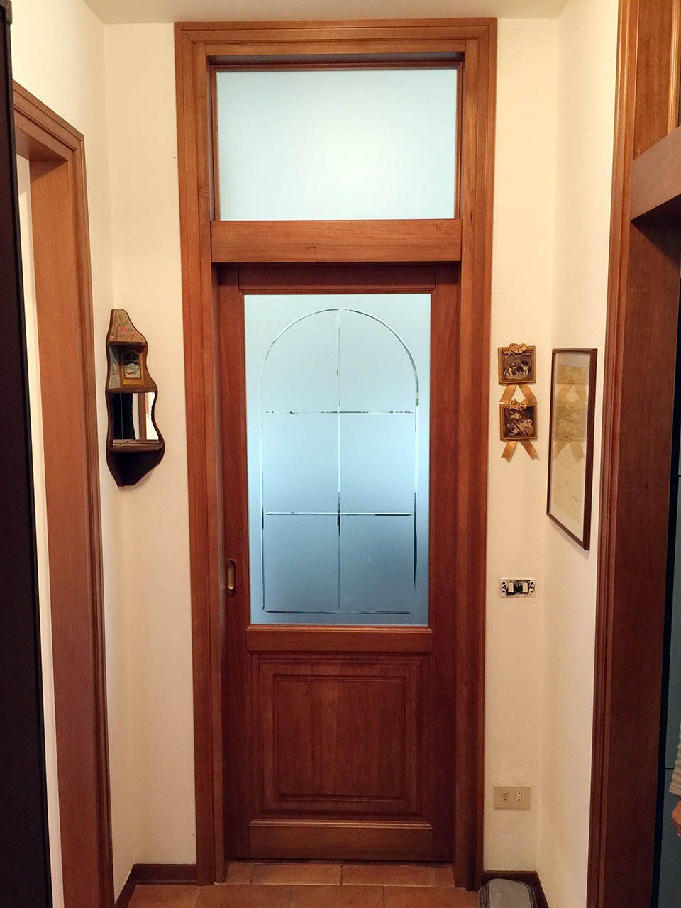 Porta con vetro
