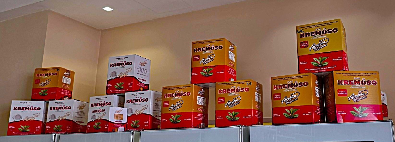 Box Caffè Kremoso cialde e capsule