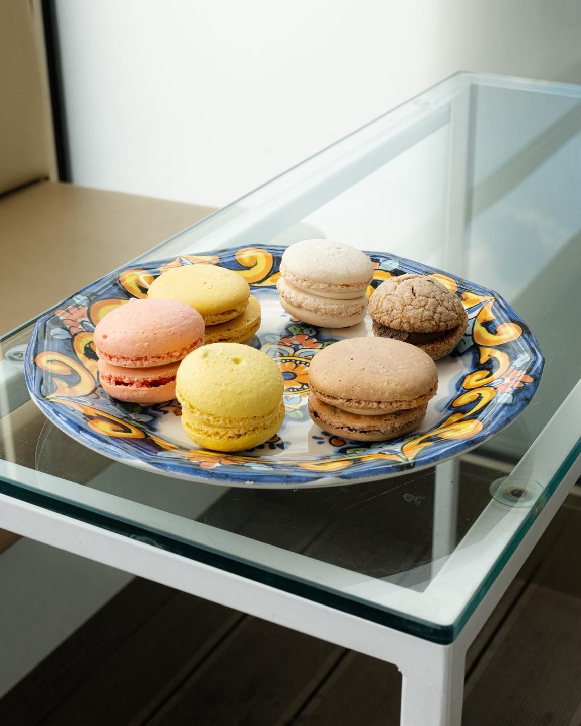 macaron a diversi gusti