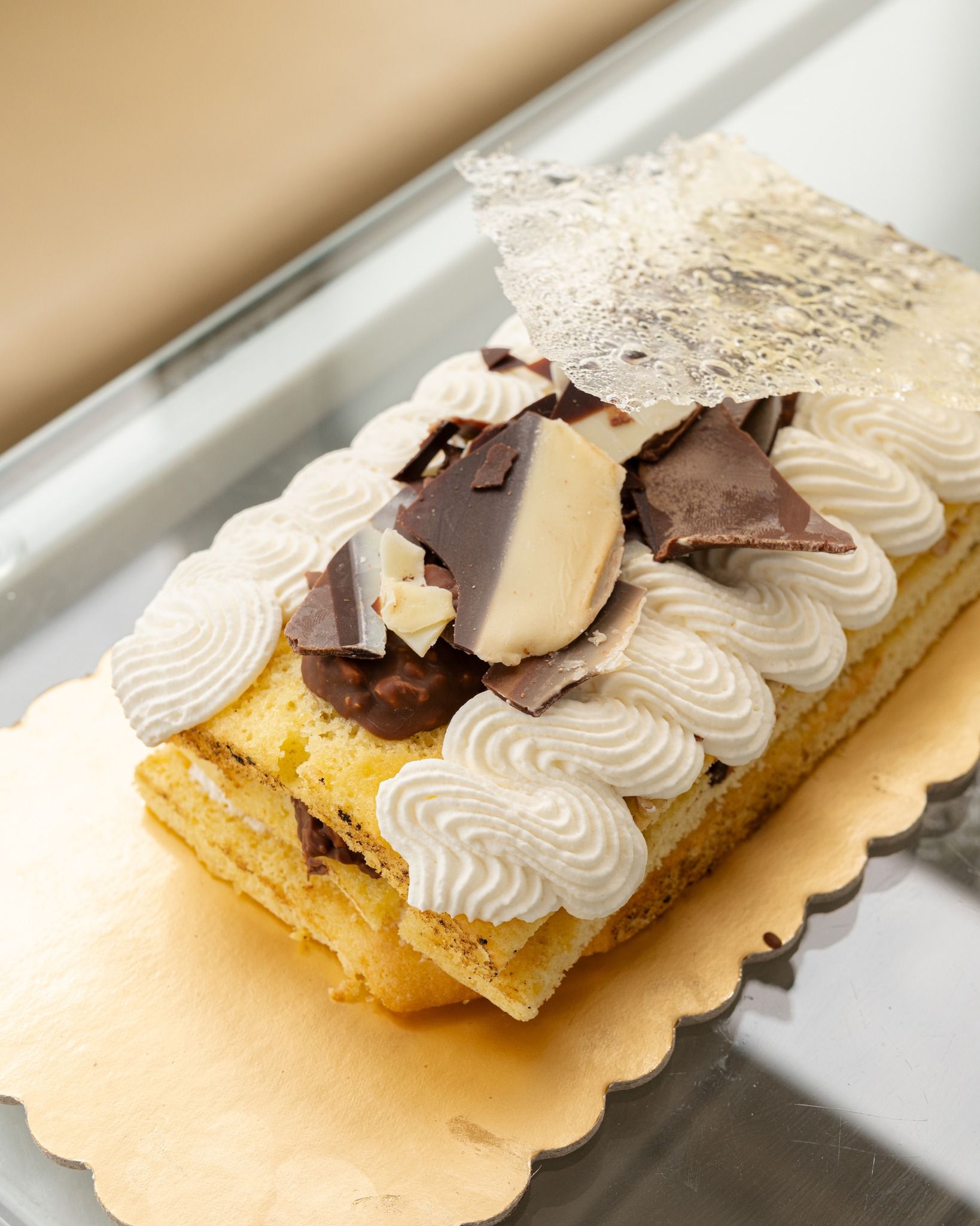 tronchetto stracciatella