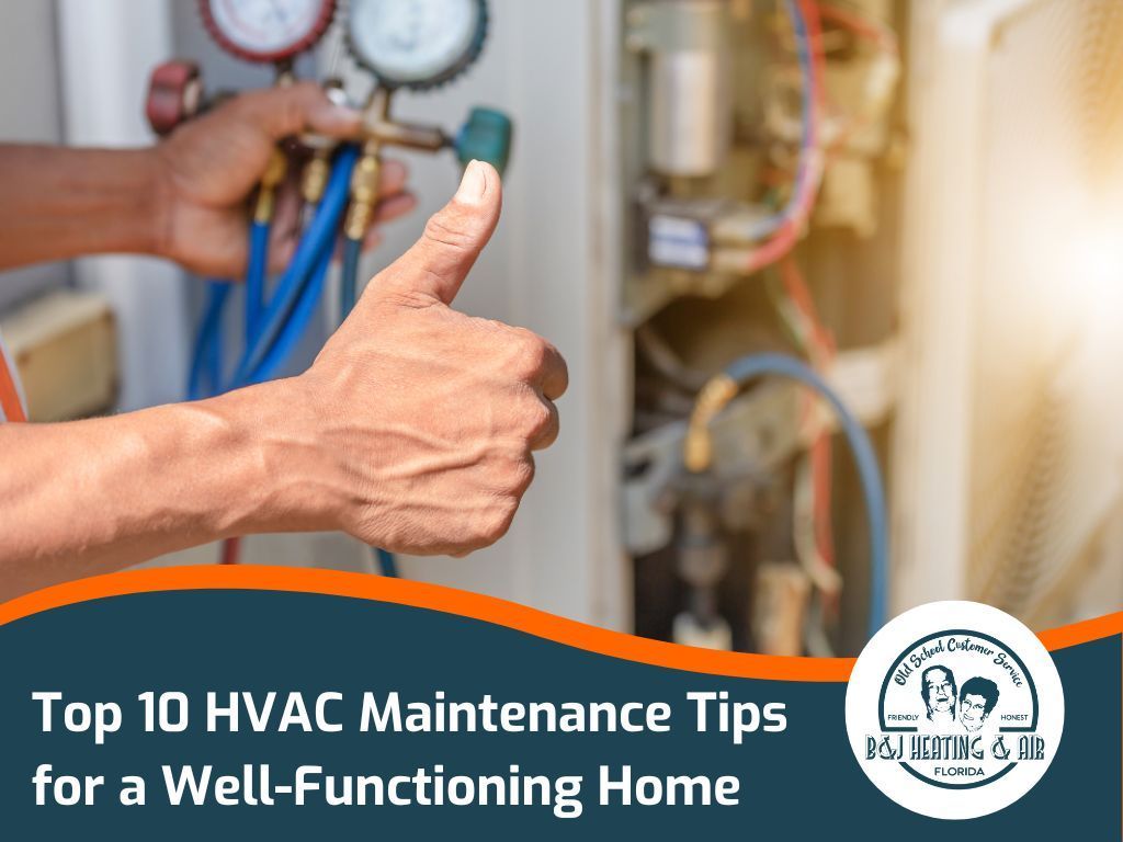 A man is giving a thumbs up while working on an air conditioner.