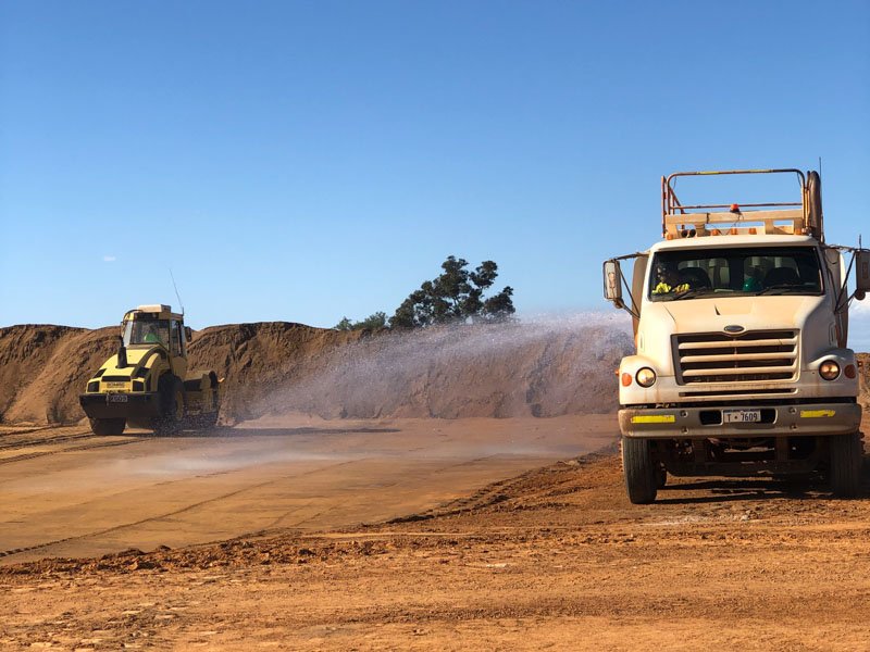 We move dirt - part 2 (dust suppression)
