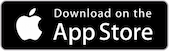 Apple App Store download badge on black background, with Apple logo and “Download on the App Store” text
