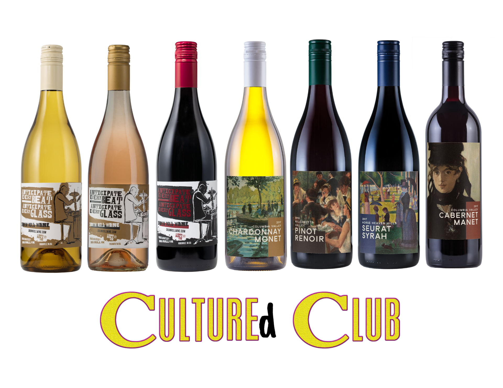 7 bottles of wine