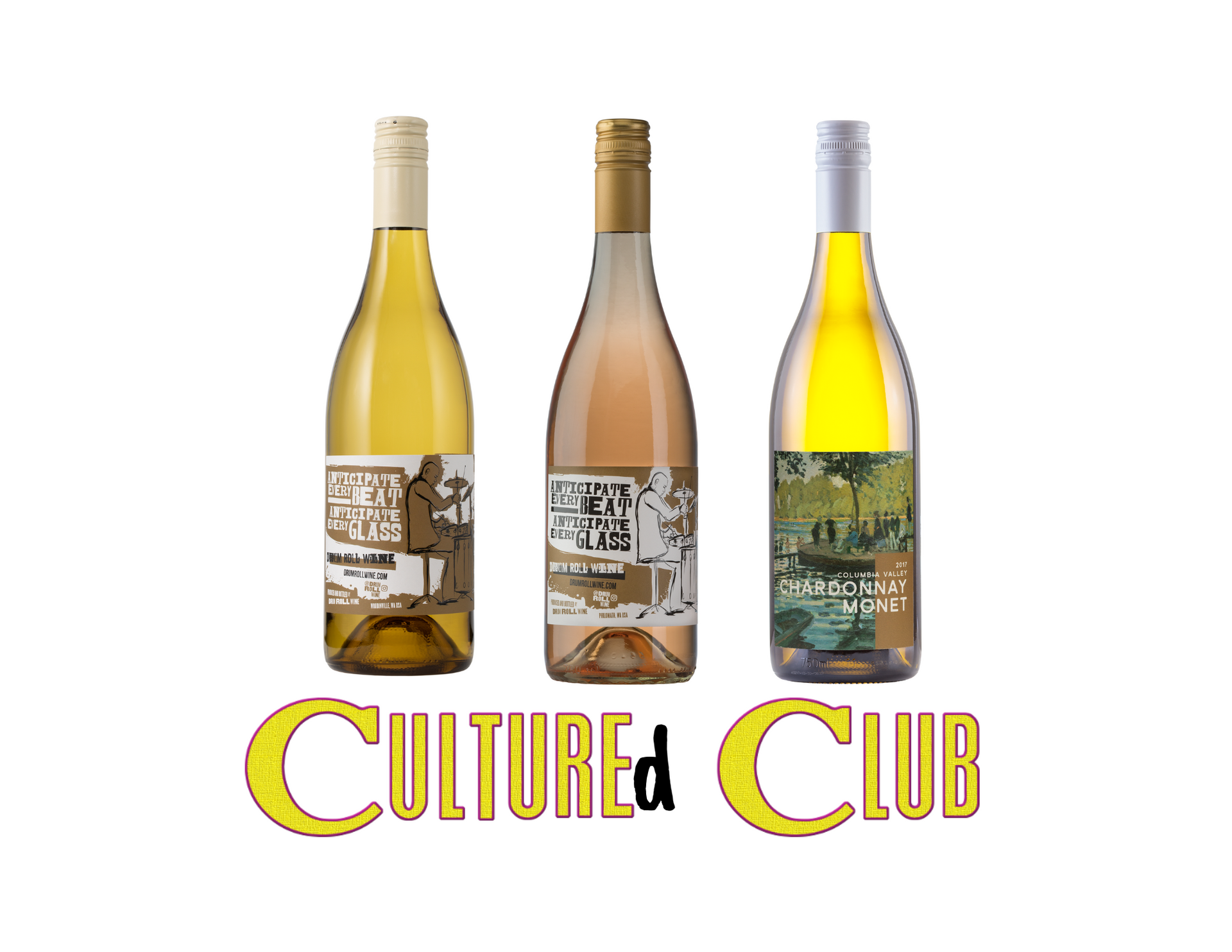 3 bottles of wine