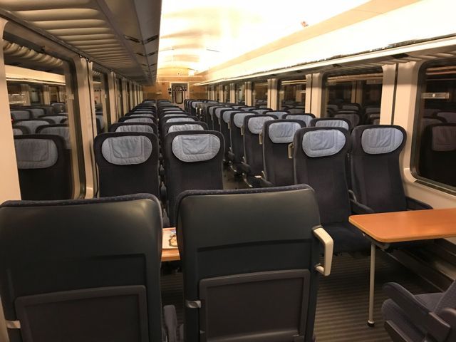 empty train car Germany