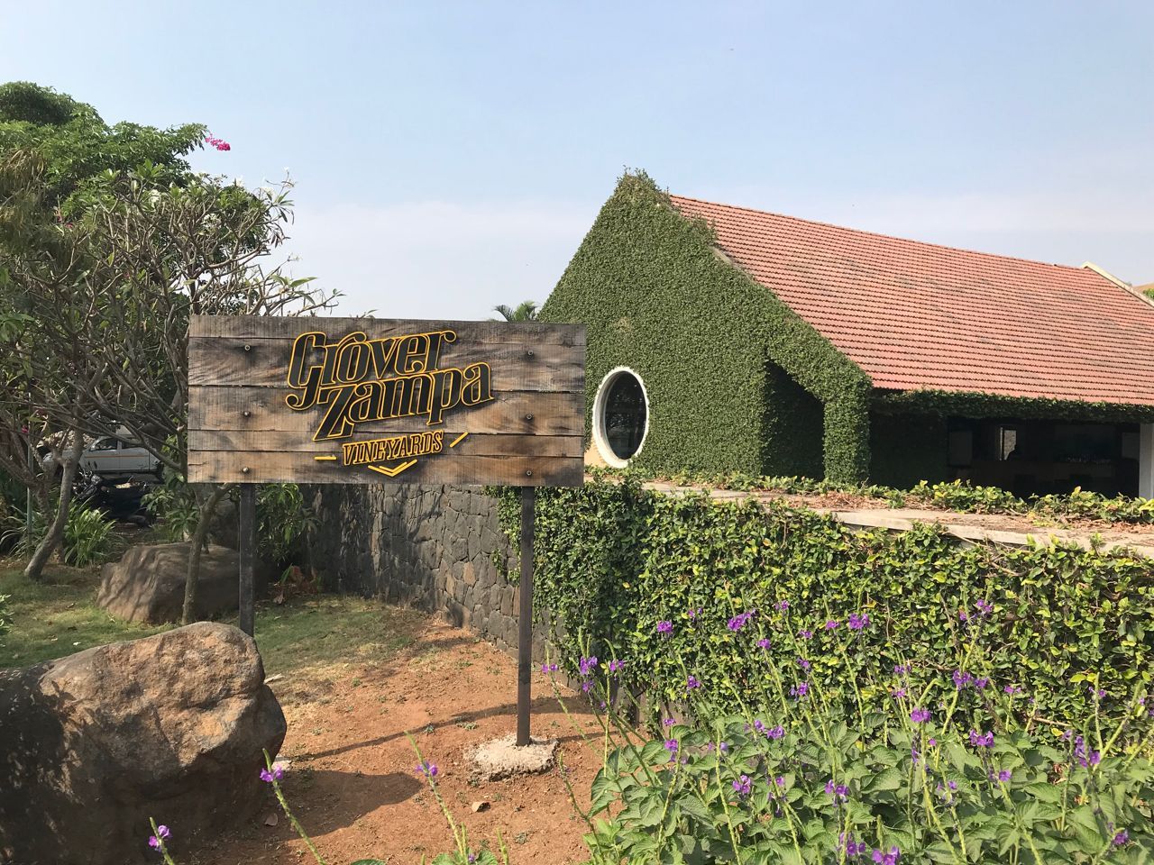 winery sign India