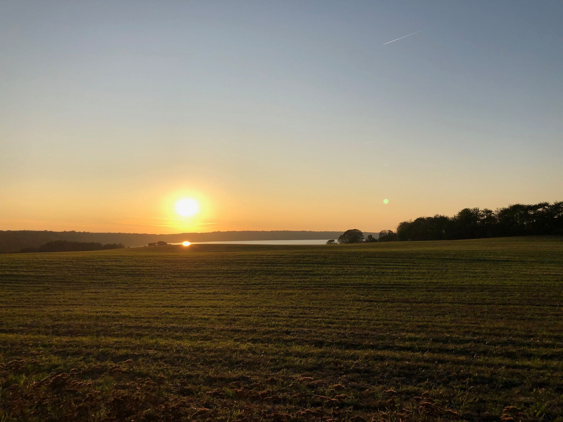 sunset in Denmark
