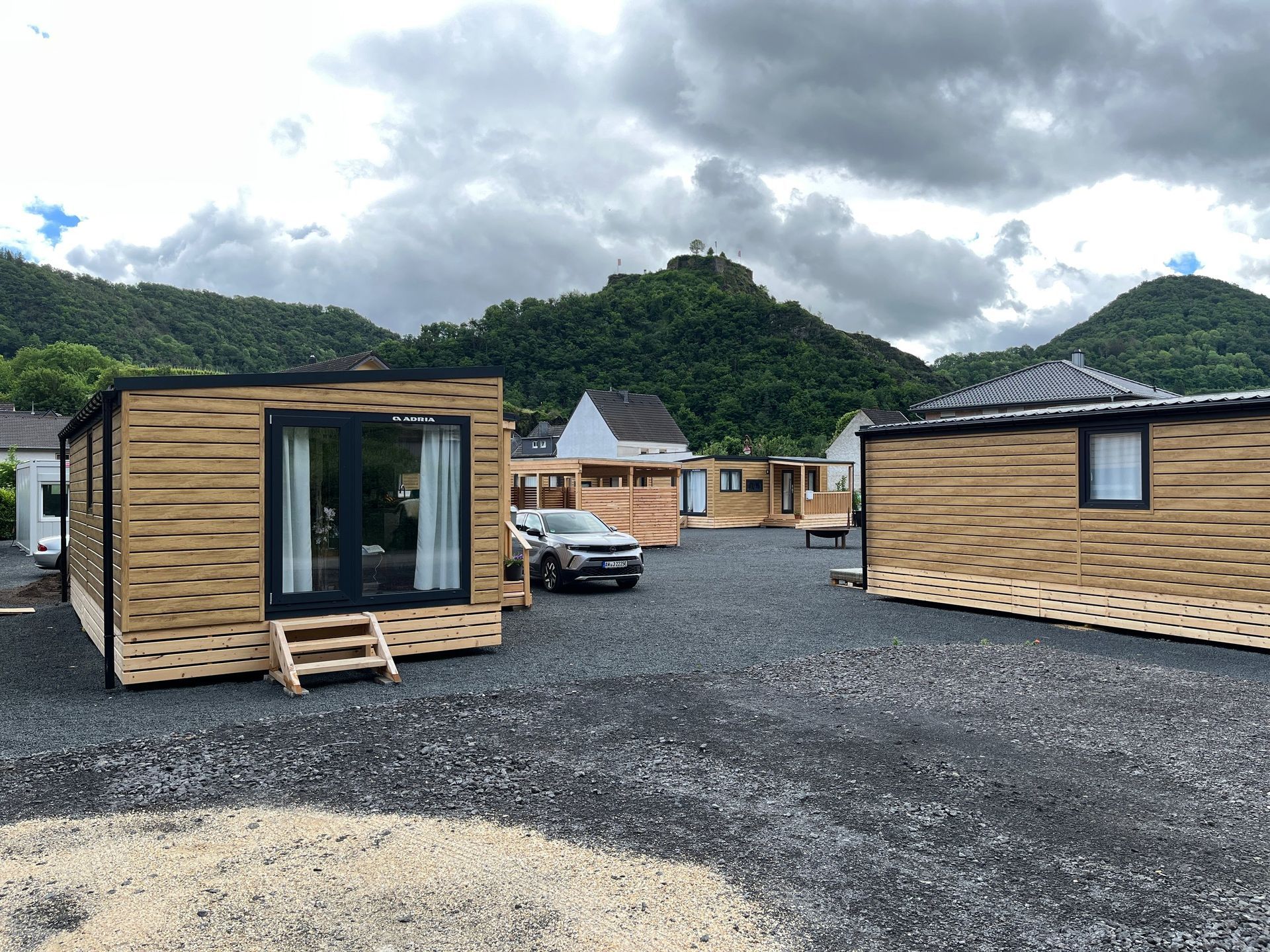temporary housing after flood Germany