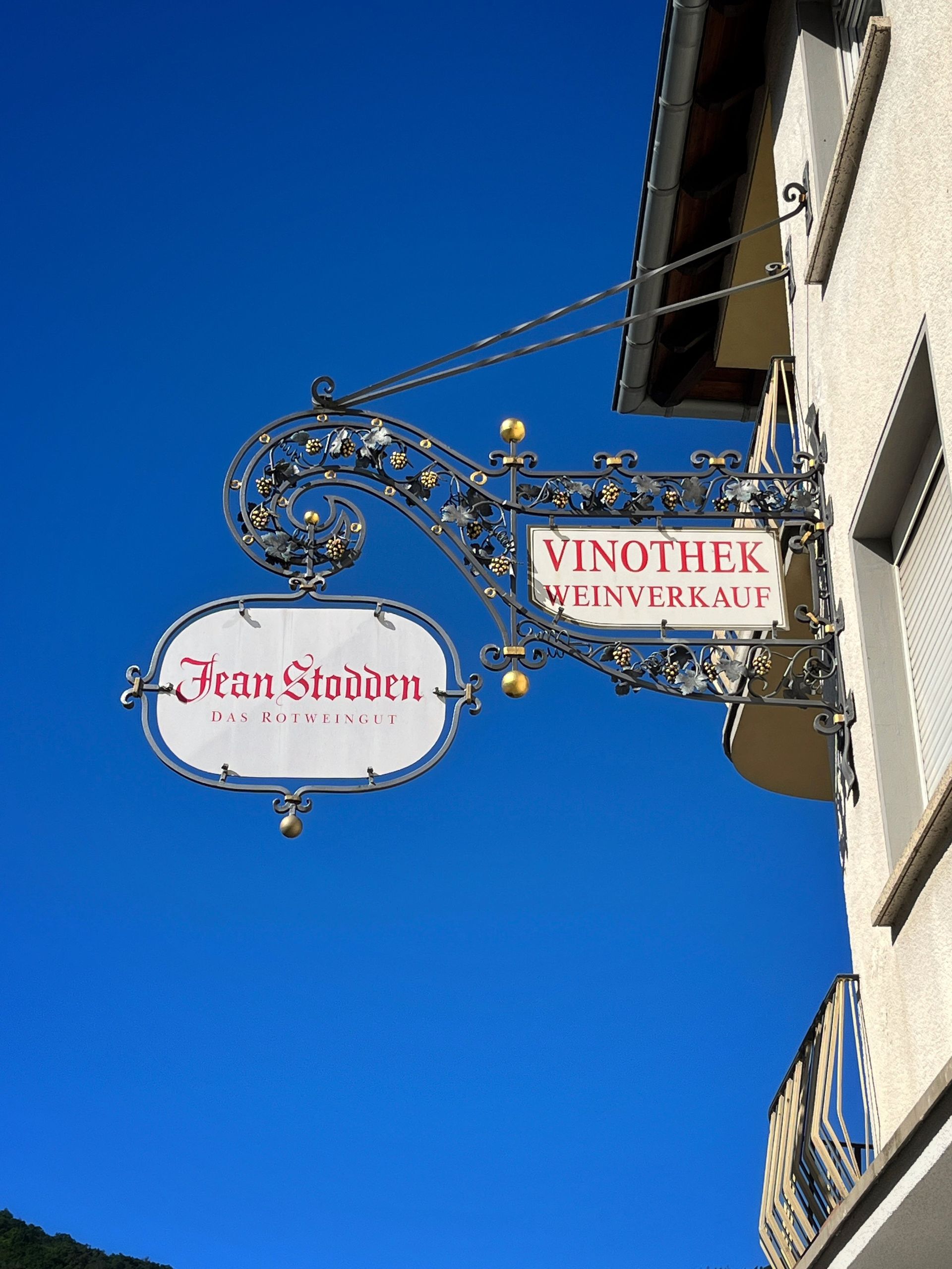winery sign Germany