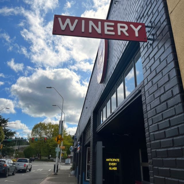 winery sign