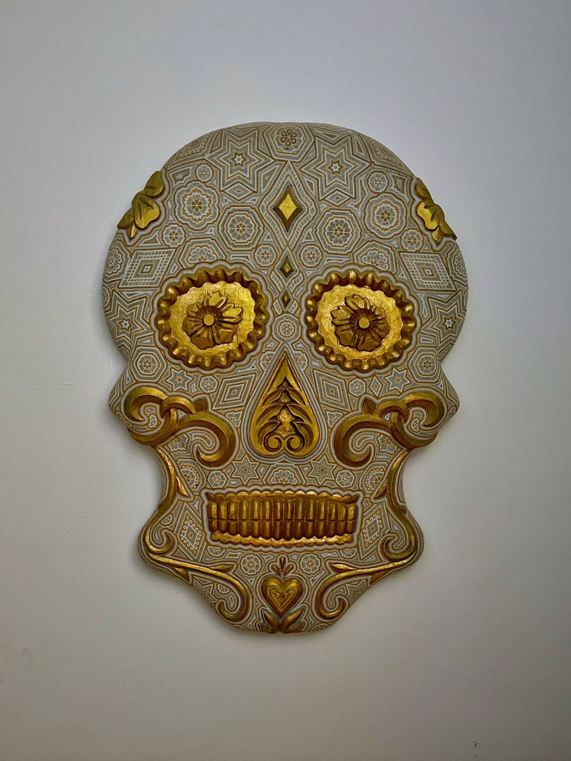 mexican skull art