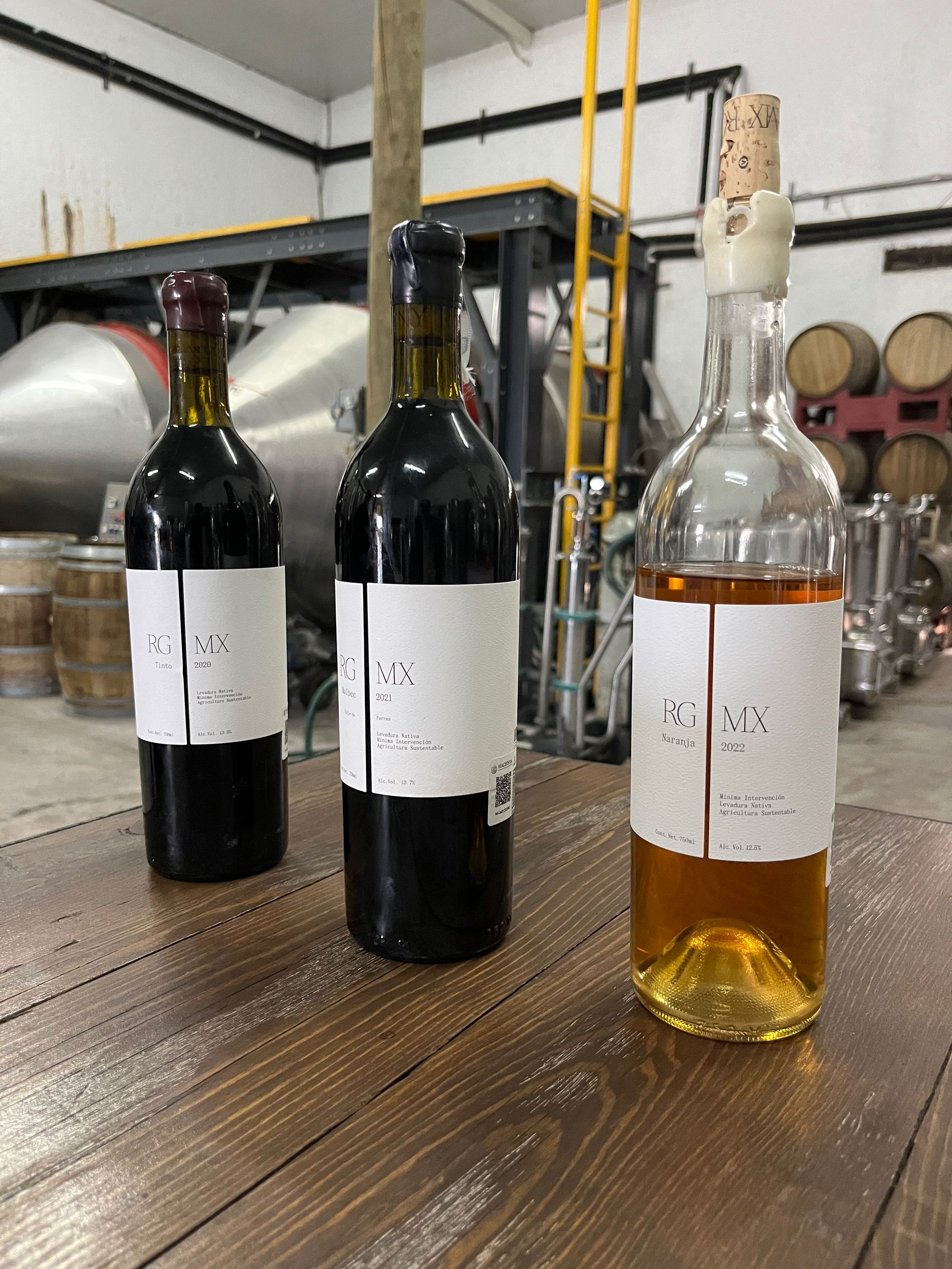 3 bottles of wine.