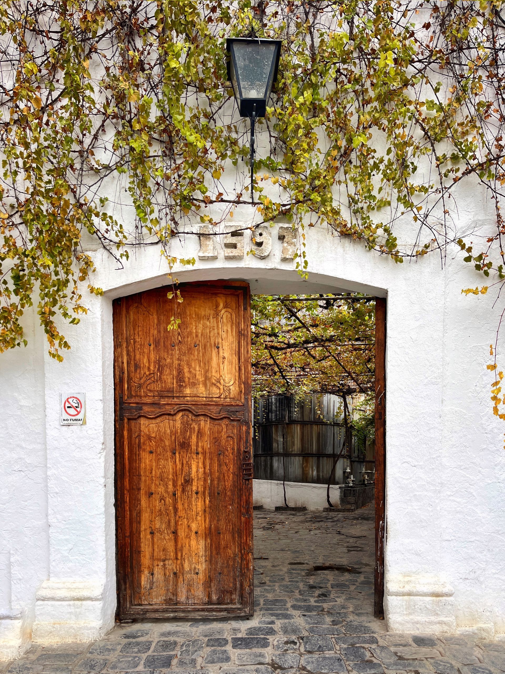 door at Casa Madero