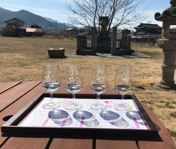 wine tasting glasses Japan