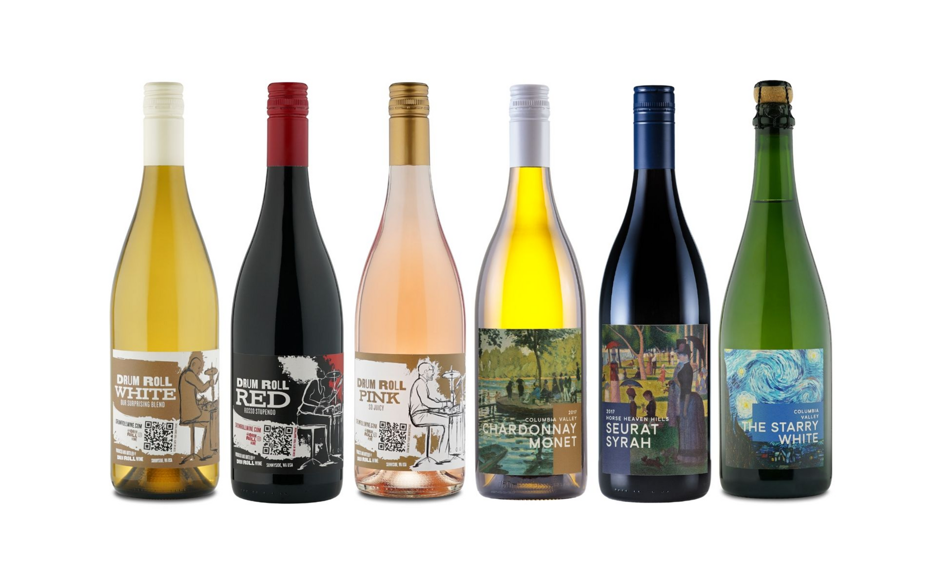 7 bottles of wine