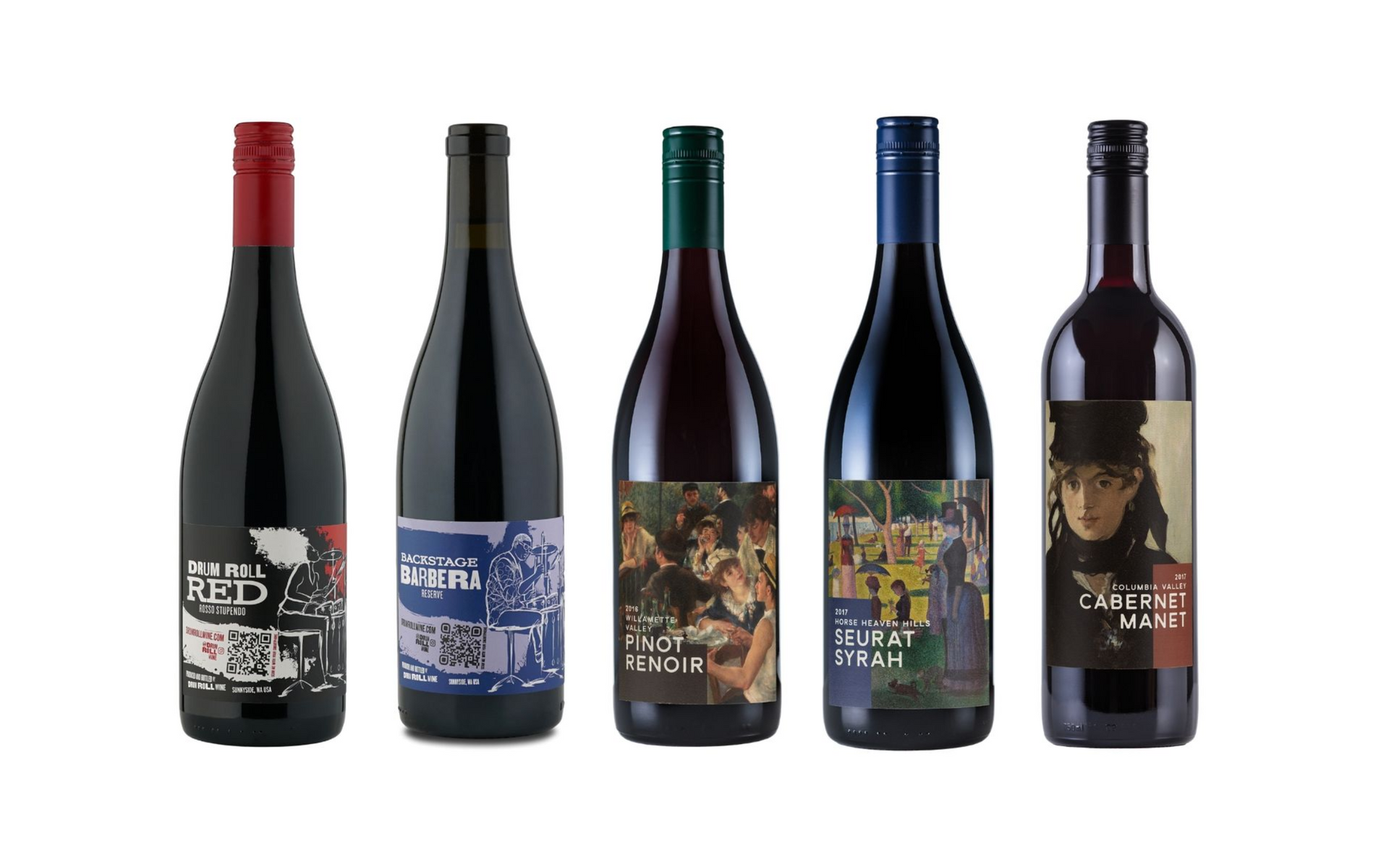 4 bottles of red wine