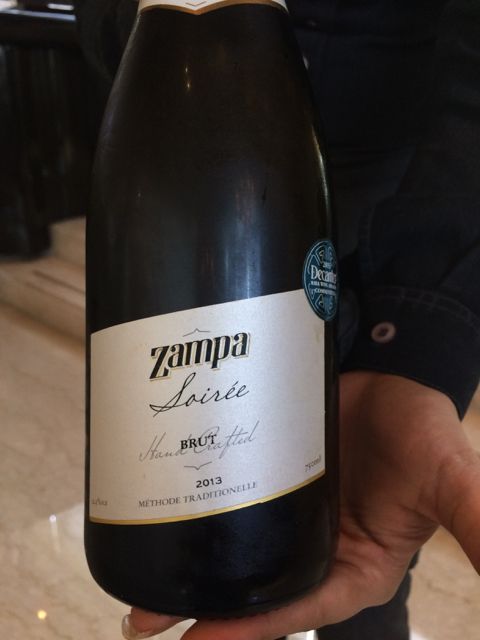 Indian sparkling wine bottle