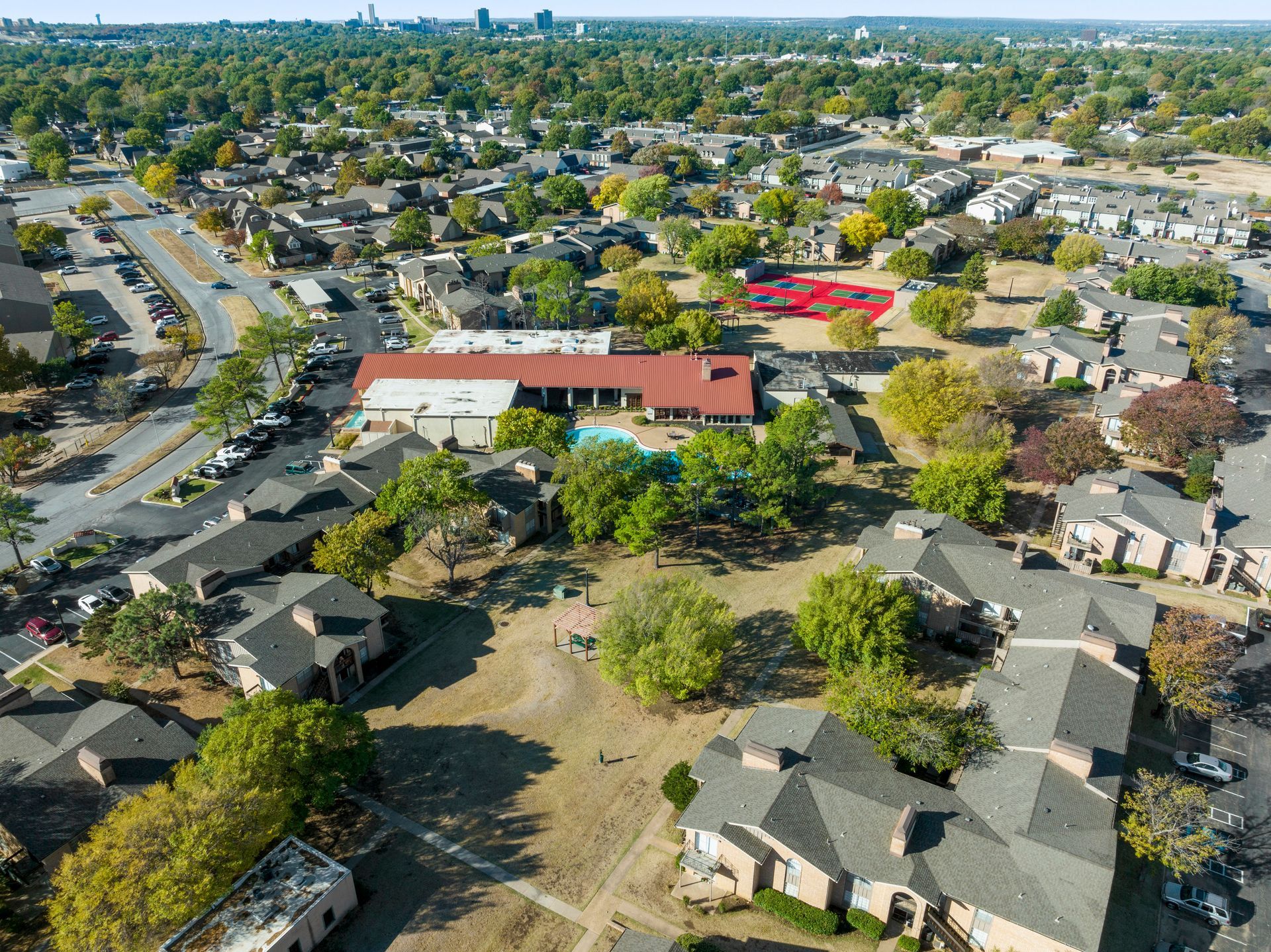 birds eye view